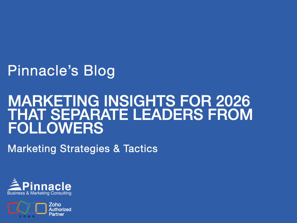 MARKETING INSIGHTS FOR 2026 THAT SEPARATE LEADERS FROM FOLLOWERS